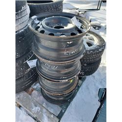 4 15' 5 bolt steel rims