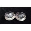 Image 2 : Lot Glass Castors & Candle Holder