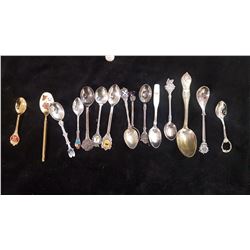Lot Collectable Spoons