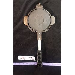 Norweigan Krumkake Iron  & Trivet