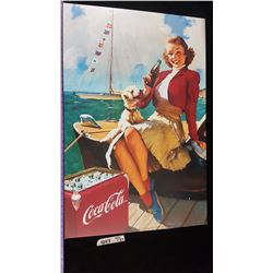 24" X 36" Coca Cola Sign