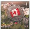 2015 $25 Canada Flag COLOURED   99.99% Silver