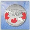 2016 $25 True North COLOURED   99.99% Silver