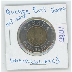 2008 Quebec City Toonie Uncirculated (hard to find)