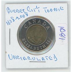 2008 Quebec City Toonie Uncirculated (hard to find)