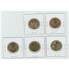 Image 2 : Lot of 5 Loonies - 1 Parks Canada; 1 Grey Cup; 1 Terry Fox…