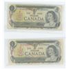 Image 3 : 2 - $2 Bills 1986 & 2 - $1 Bills 1973 …see more
