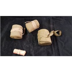 Lot Military Field Dressings