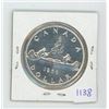 Image 1 : 1956 Canadian $1 Coin