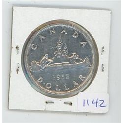 1952 Canadian $1 Coin