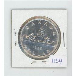 1936 Canadian $1 Coin
