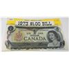 Image 1 : 1973 Canadian $1.00 Banknote- About UNC. Last Year Of Issue