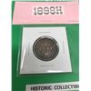 Image 3 : 1898 Queen Victoria Large Cent