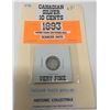 Image 1 : 1893 Queen Victoria Silver Ten Cents-Very Fine
