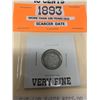 Image 2 : 1893 Queen Victoria Silver Ten Cents-Very Fine
