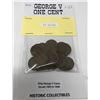Image 1 : George V One Cent-Package Of 25 Coins 1920 To 1936