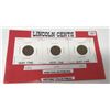 Image 1 : U.S. Lincoln One Cent 1913, 1914, And 1915 Scarcer Dates- All Very Fine