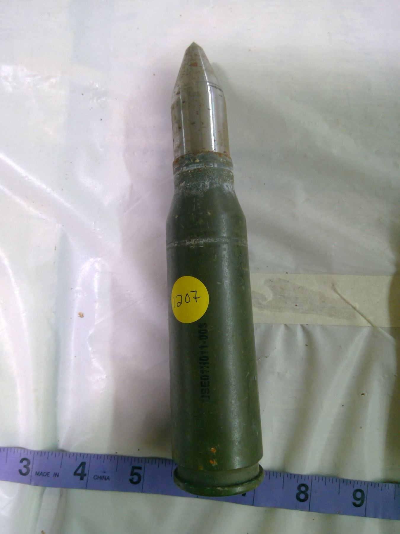 Bradley Fighting Vehicle 25mm Shell