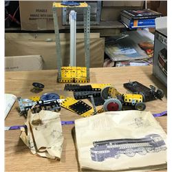 Tinker Toy Small Fork Lift Truck (Build On Own)