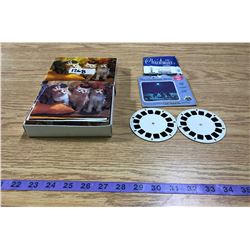 Kitty Picture Cubes + Three Dimension View-Master Pictures