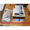 Image 1 : Dental Lot-10 + Crest Scop Mouth Sprays, 1 Tube Of Toothpaste + 5 Boxes Of Tooth Brushes