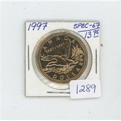1997 Canadian Loonie - SPEC-67