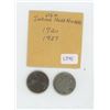 Image 1 : USA Indian Head Nickels - 1920 & 1937