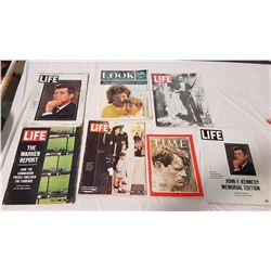 Lot JFK & Robert Kennedy Magazines