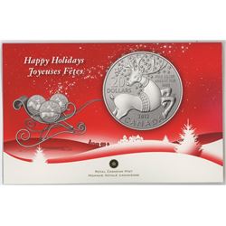 2012 Canadian $20 Silver Dollar Coin