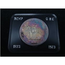 1873-1973 Canadian $1 Coin - RCMP