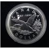 Image 1 : 1997 10th Anniversary Silver Proof Loon Dollar