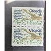 Image 2 : One Sheet of Canadian 17 cent stamps and  Two 6 Cent Stamps
