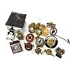 Image 1 : Collection of Military Buttons and Interesting Pins Including Johnnie Walker and USSR Sports Pin