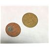 Image 1 : Two Coins - Barbados 1982 Five Cents and 1978 One Cent