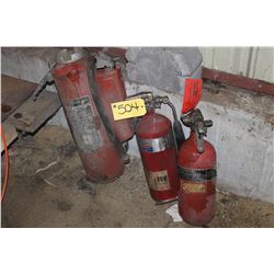 3 Fire Extinguishers