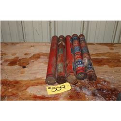 5 Dry Powder Fire Extinguishers