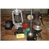 Image 1 : Fire Pots, Oil Can, Hurricane Lantern, Clock, Telephone & Bell