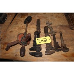 Hand Drill, Wrenches