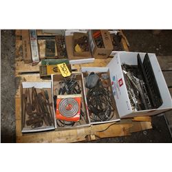 Camshafts, Spring Pins & Shackels & Misc on Pallet