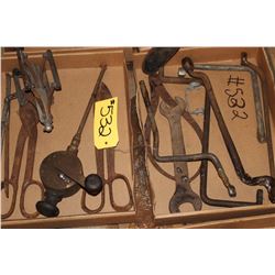 Wrenches, Cylinder Hone & Snips (2 Boxes)