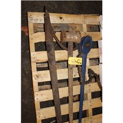 Chain Wrench, Post Maul, Cant Hook