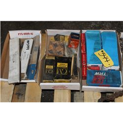 Engine Bearings, Valves (3 Boxes)