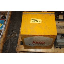Anco Wiper Blade Cabinet & Contents