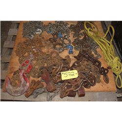 Chains, Shackles On Pallet