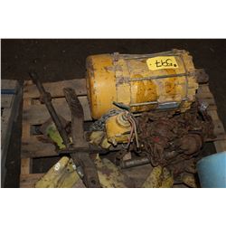 Old Electric Motor Chain Hoist