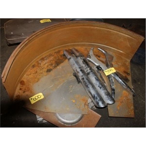 John Deere Tractor Rear Fenders