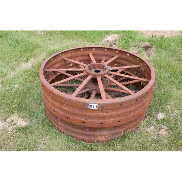 STEEL WHEELS – NO CLEATS