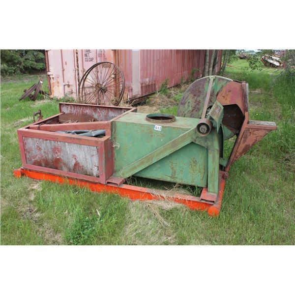 CUSTOM BUILT BELT DRIVEN SAW WOOD & WATER TENDER FOR STEAM ENGINE