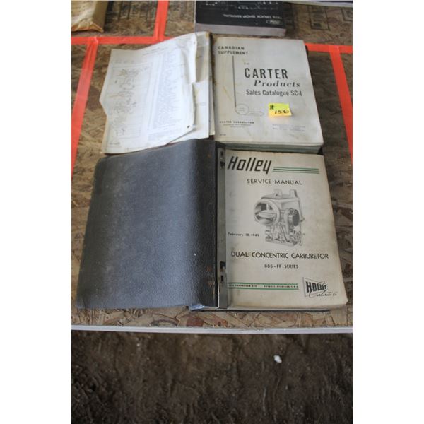 HOLLEY-CARTER CARBURATOR SERVICE MANUAL