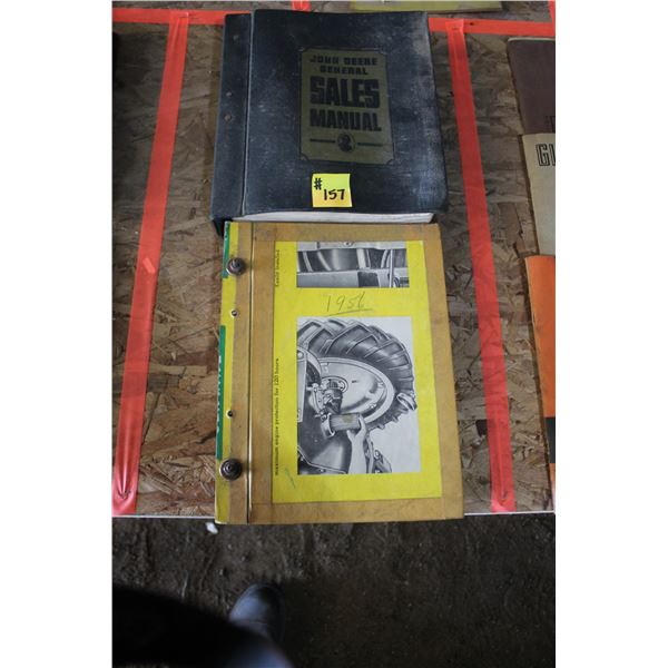 JOHN DEERE SALES & PARTS CATALOG